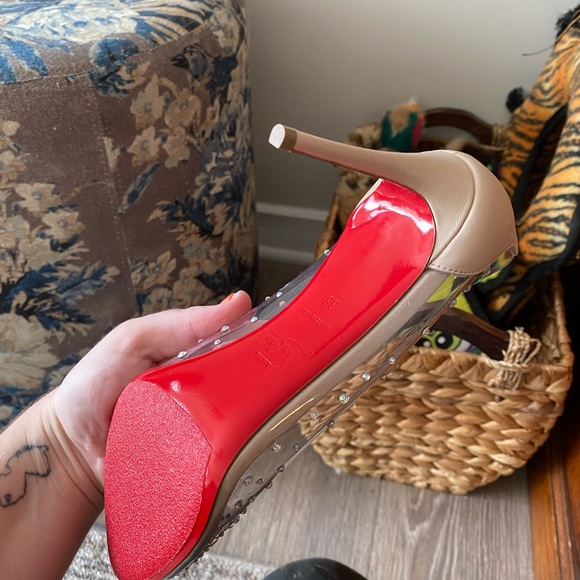 Sucre Glacé 85MM Swarovski Christian Louboutins - Picture 6 of 8